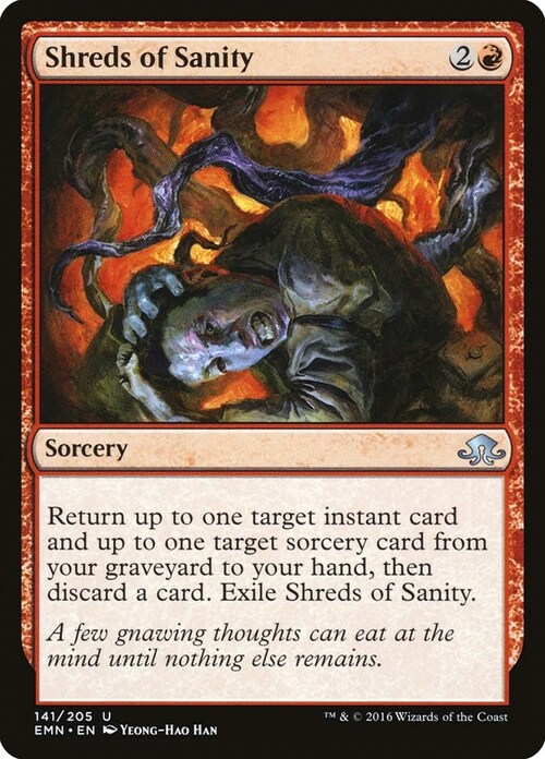 Shreds of Sanity Card Front
