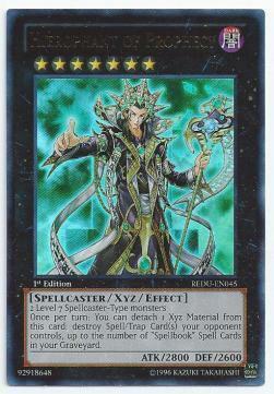 Hierophant of Prophecy Card Front