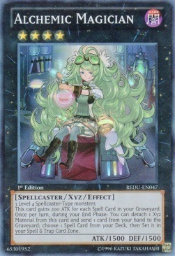 Alchemic Magician Card Front
