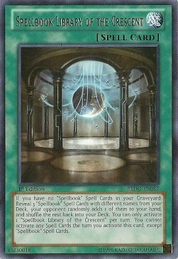 Spellbook Library of the Crescent Card Front