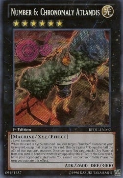 Number 6: Chronomaly Atlandis Card Front