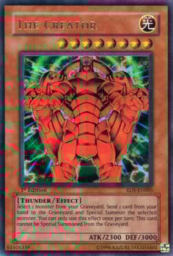 The Creator Card Front