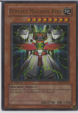Perfect Machine King Card Front