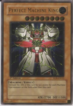 Perfect Machine King Card Front