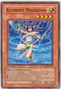 Element Magician Card Front