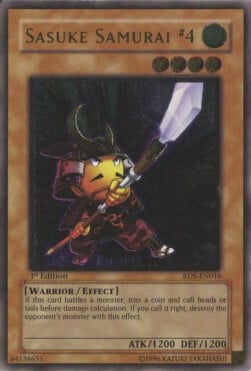 Sasuke Samurai #4 Card Front