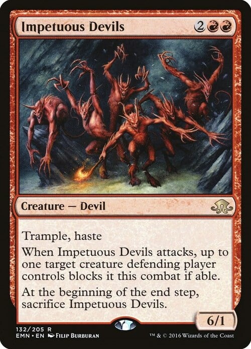 Diavoli Impetuosi Card Front