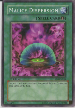 Malice Dispersion Card Front