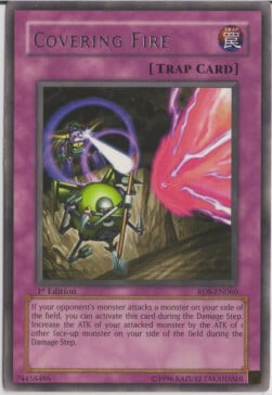 Covering Fire Card Front