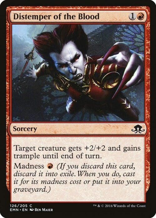 Distemper of the Blood Card Front