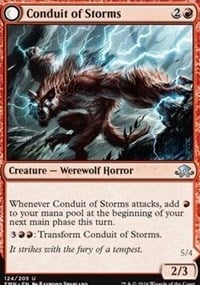 Conduit of Storms // Conduit of Emrakul Card Front