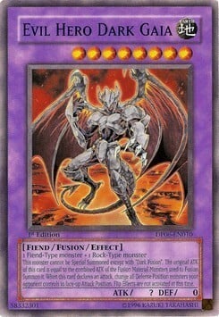 Evil Hero Dark Gaia Card Front