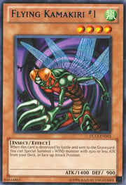 Flying Kamakiri #1 · Blue 003c-u