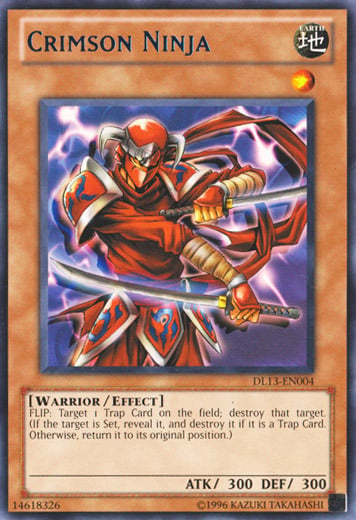 Crimson Ninja Card Front