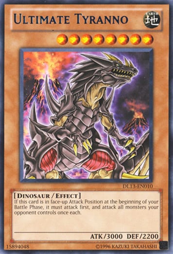 Tirannosauro Finale Card Front