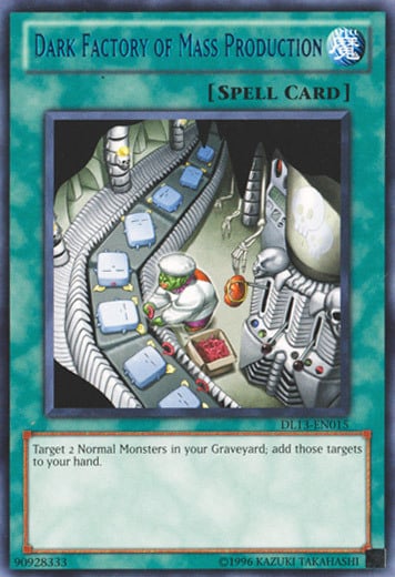 Dark Factory of Mass Production Card Front
