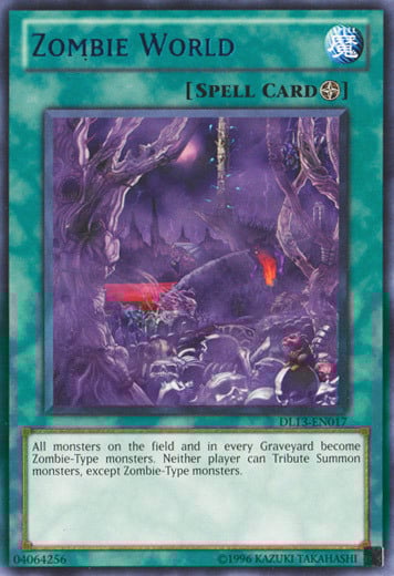 Zombie World Card Front