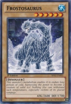 Frostosaurus Card Front