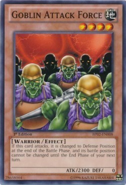 Goblin Attack Force Card Front