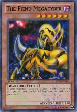 The Fiend Megacyber Card Front