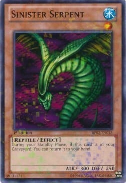 Sinister Serpent Card Front
