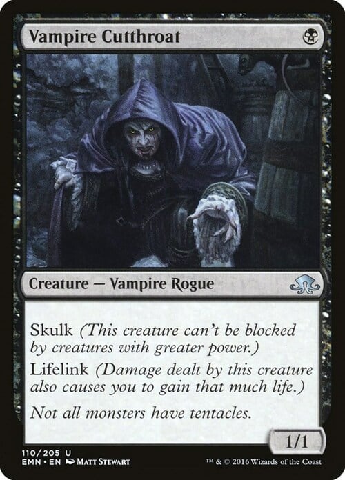 Vampire Cutthroat Card Front
