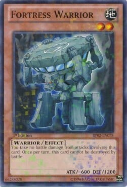 Fortress Warrior Card Front