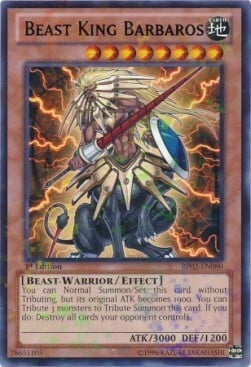Beast King Barbaros Card Front