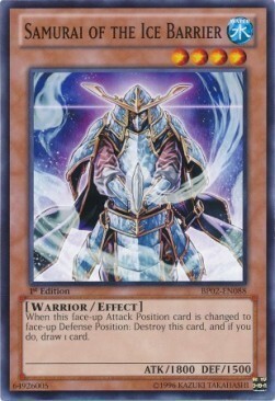 Samurai of the Ice Barrier Card Front
