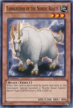 Tanngrisnir of the Nordic Beasts Card Front