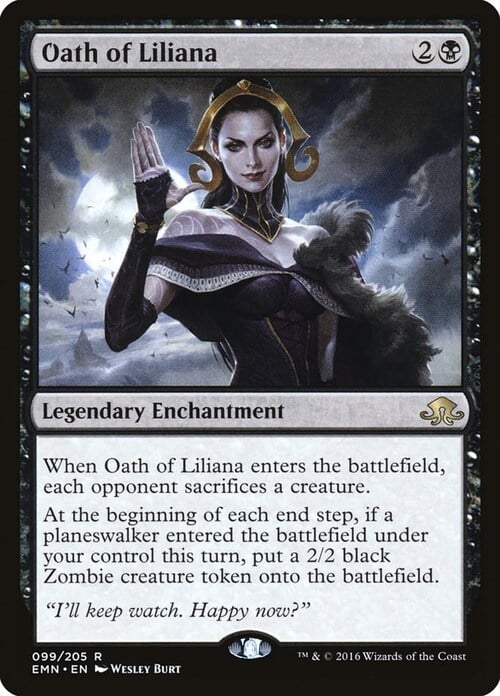 Oath of Liliana Card Front