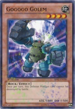 Gogogo Golem Card Front