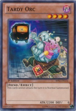 Orco Ritardatario Card Front