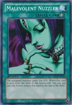Malevolent Nuzzler Card Front