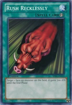 Rush Recklessly Card Front