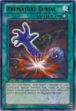 Premature Burial Card Front