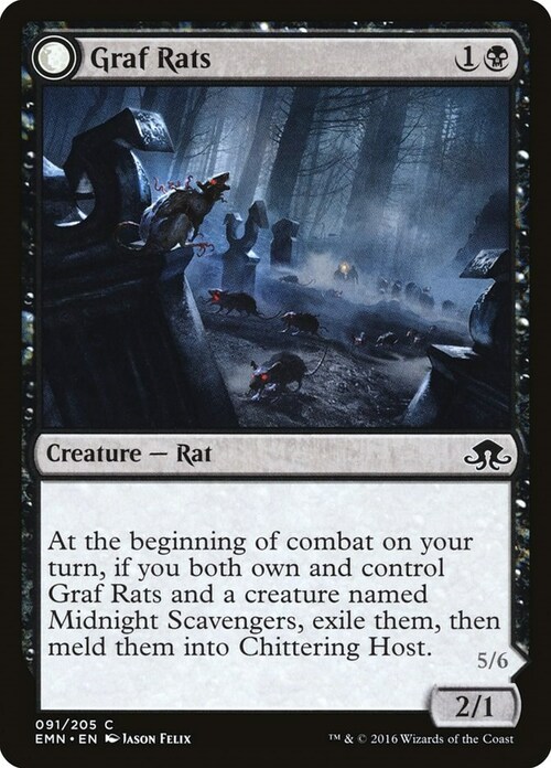 Graf Rats // Chittering Host Card Front