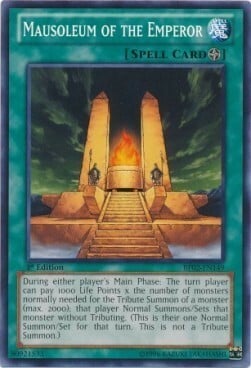 Mausoleum of the Emperor Card Front