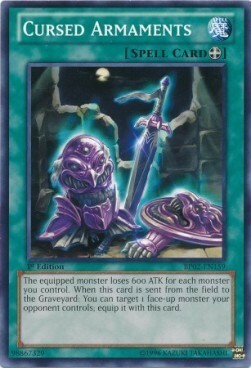 Cursed Armaments Card Front