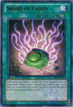 Scheggia dell'Avidità Card Front