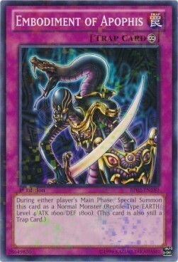 Embodiment of Apophis Card Front