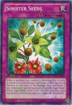 Sinister Seeds Card Front