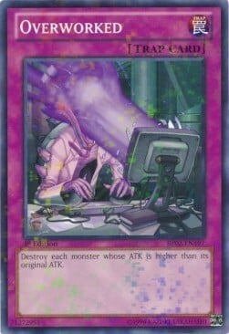 Overworked Card Front