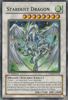 Stardust Dragon Card Front