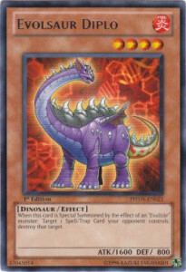 Evolsaur Diplo Card Front