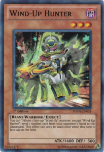 Wind-Up Hunter Card Front