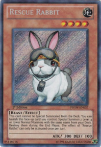 Rescue Rabbit Card Front