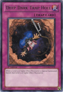 Deep Dark Trap Hole Card Front