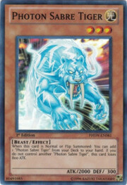 Photon Sabre Tiger · Super Rare 081