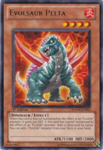 Evolsaur Pelta Card Front
